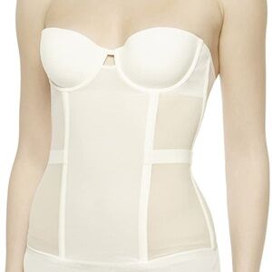 LA PERLA studio bustier / corset in ecru 32B  NEW WITH TAGS
